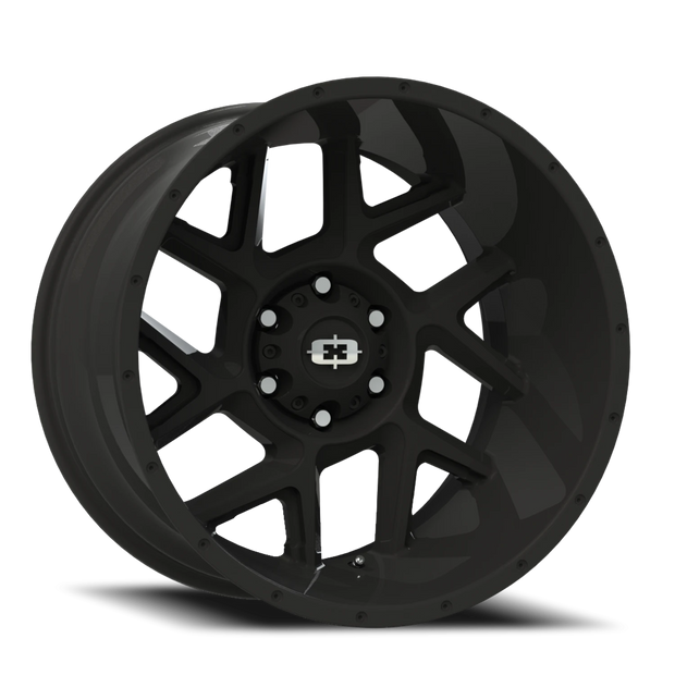 Vision Sliver 20x9 6x139.7 0mm Satin Black : 360-2983SB0