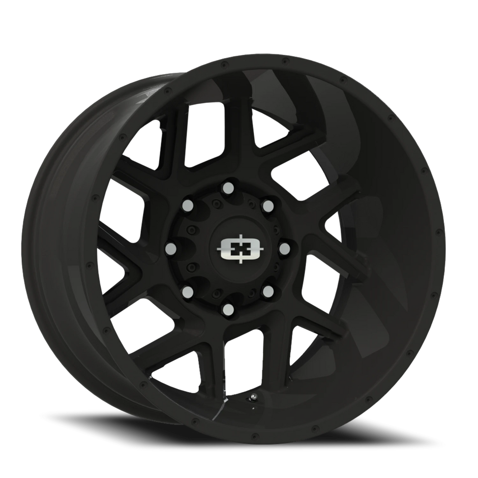 Vision Sliver 20x10 8x170 -25mm Satin Black : 360-20070SB-25