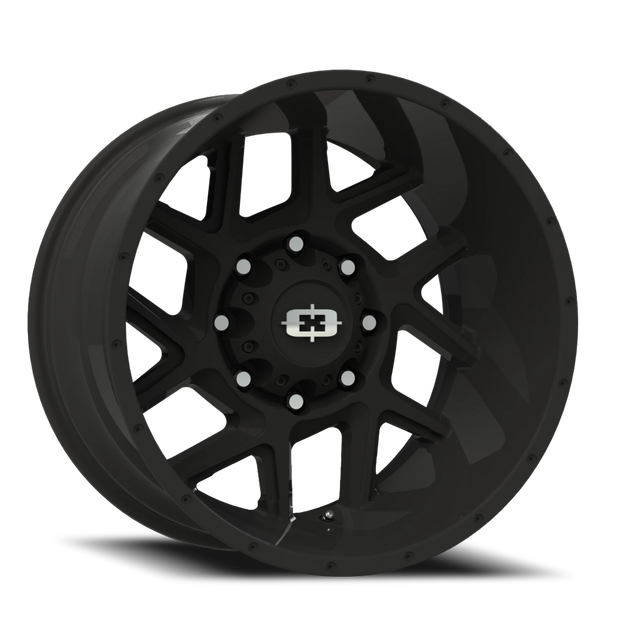 Vision Sliver 20x9 8x180 12mm Satin Black : 360-2987SB12