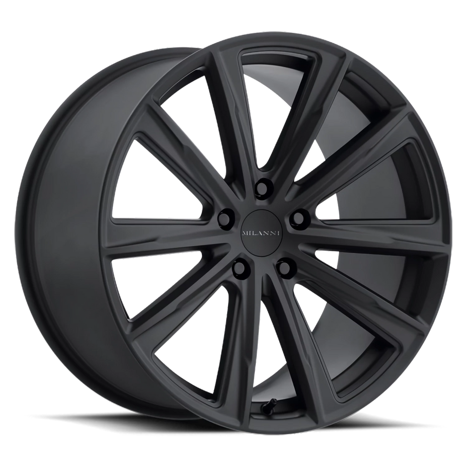 Vision Splinter 22x9 5x112 25mm Satin Black : 471V22945SB25