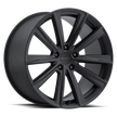 Vision Splinter 22x9 5x112 25mm Satin Black : 471V22945SB25