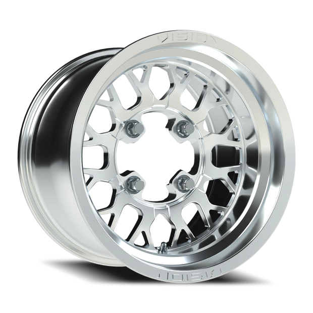 Vision Storm 15x10 4x156 0mm Polished : 346-151156P55