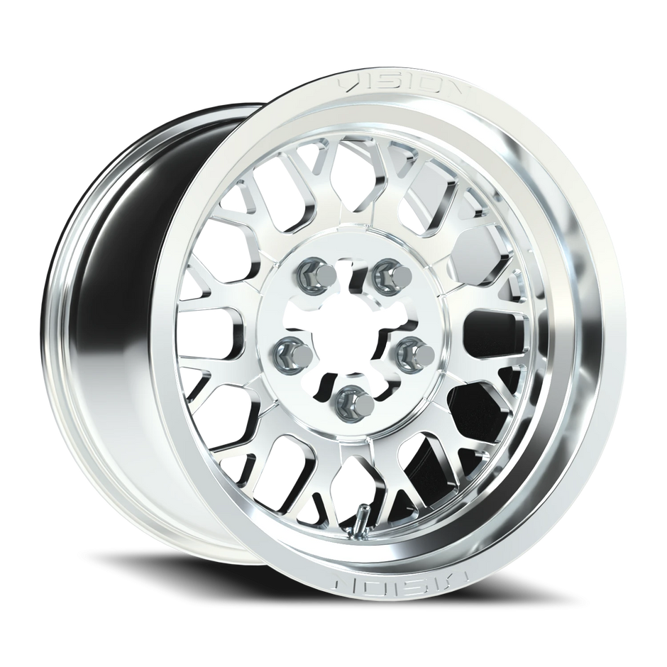 Vision Storm 15x7 5x114.3 61mm Polished : 346-157545P64
