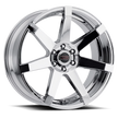 Vision Sultan 17x8 6x120 25mm Chrome : 9042V7862C25