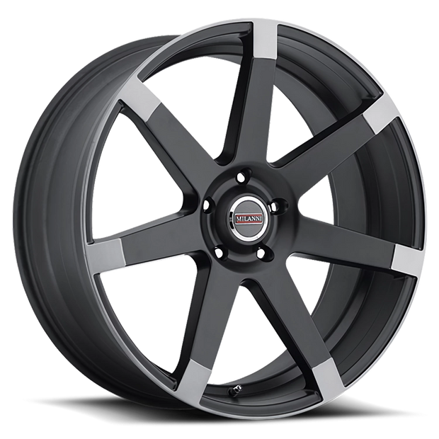 Vision Sultan 20x9 5x139.7 15mm Matte Black w\Anthracite Spoke Ends : 9042V2985MBA15