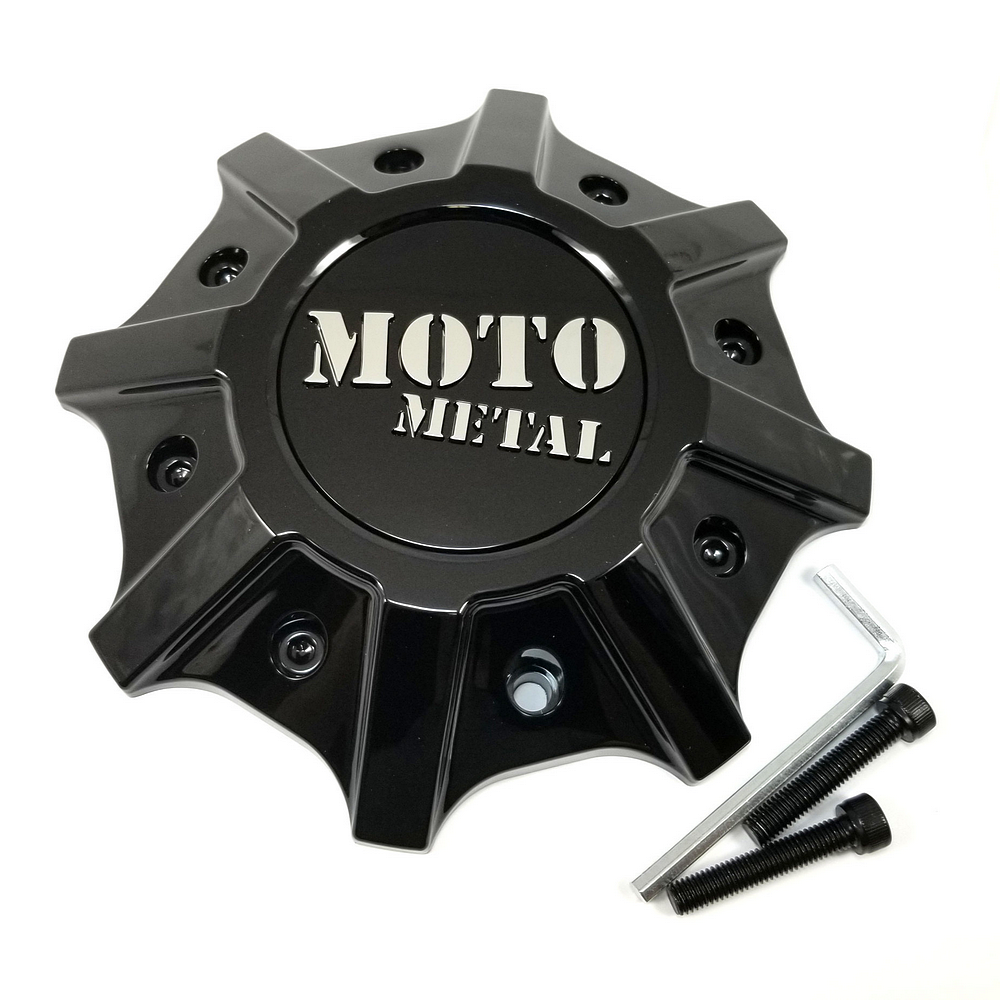 MOTO CAP (20X9 +18 ONLY) - GLOSS BLACK - T142L215-H39-S1