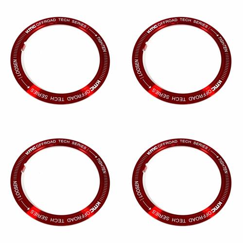 KM100/101/102 CAP RING - RED - T1752-RING-RD