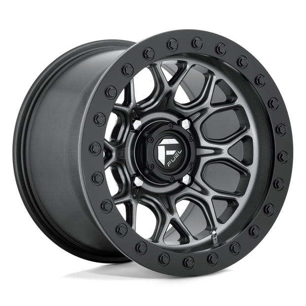 Fuel UTV D919 Tech UTV Beadlock 15x10 4x156 MT-GNMTL-BBR - D9191500A554