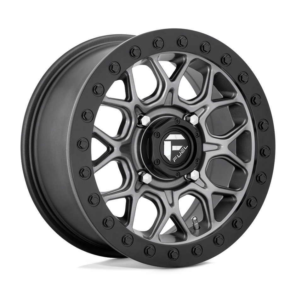 Fuel UTV D919 Tech UTV Beadlock 15x7 4x137 MT-GNMTL-BBR - D9191570A654
