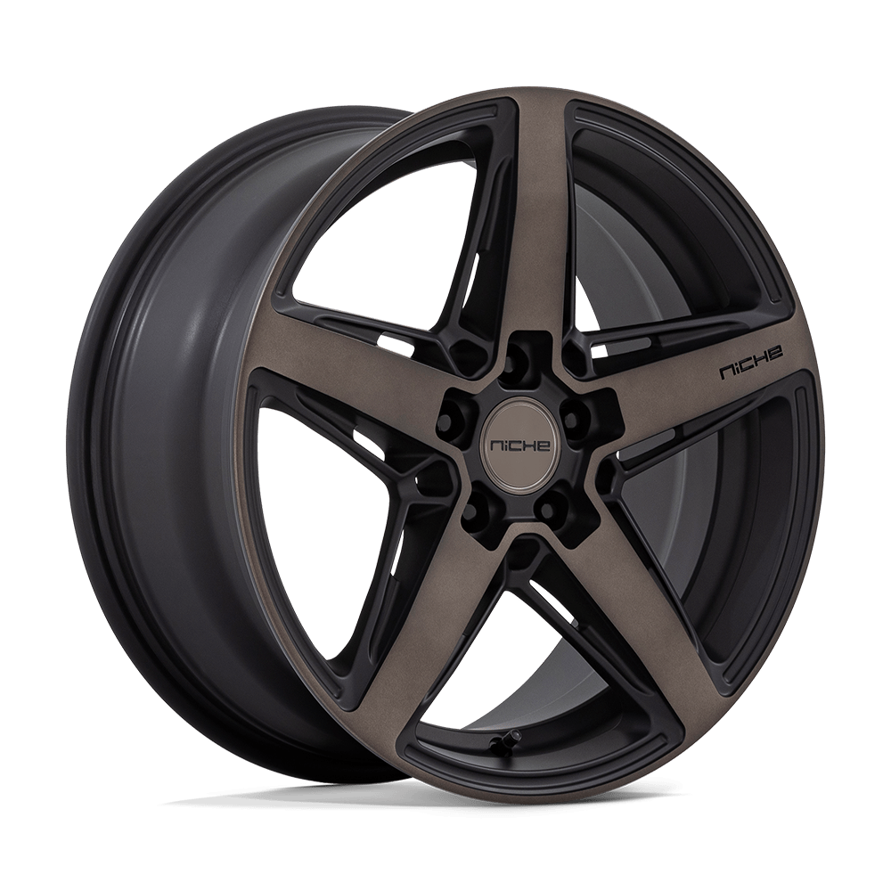Niche 1PC M271 Teramo 18x8 5x100 M-BLK DDTC-FC - M271188080+30