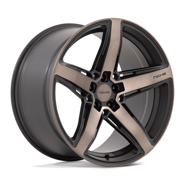 Niche 1PC M271 Teramo 20x10.5 5x112 M-BLK DDTC-FC - M271200544+20