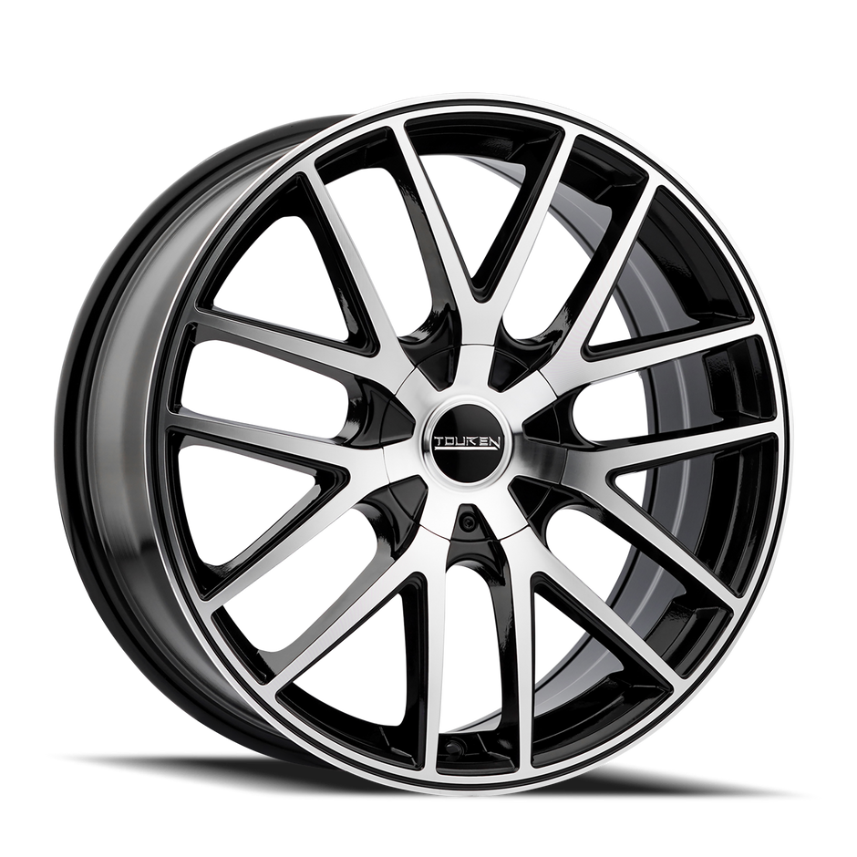 TOUREN TR60 3260 BLACK/MACHINED FACE/BLACK RING 17X7.5 5-100/5-114.3 42MM 72.62MM
