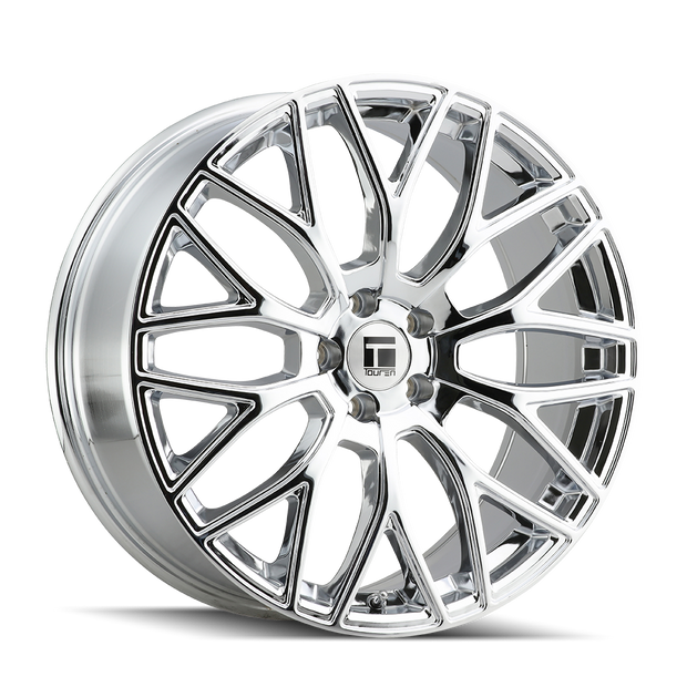 TOUREN TR76 3276 CHROME 20X8.5 5-120 35MM 74.1MM - 3276-2812C35