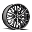 TOUREN TR91 3291 MATTE BLACK W/ DARK TINT  20X9 6-120 30MM 66.9MM
