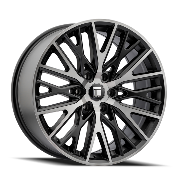 TOUREN TR91 3291 MATTE BLACK W/ DARK TINT  20X9 6-120 30MM 66.9MM
