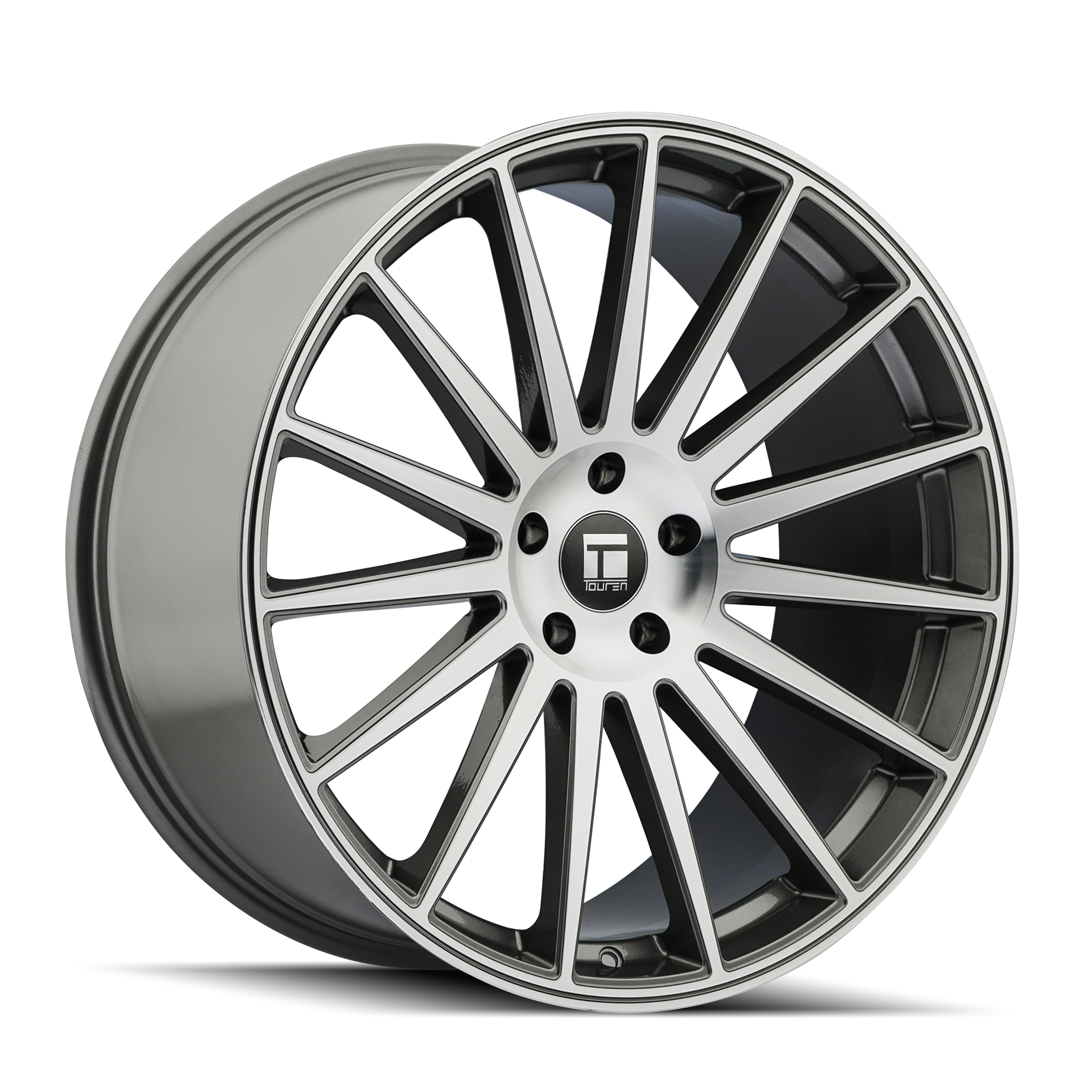TOUREN TR92 3292 GLOSS GRAPHITE/MACHINED FACE 20X10.5 5-114.3 35MM 72.6MM