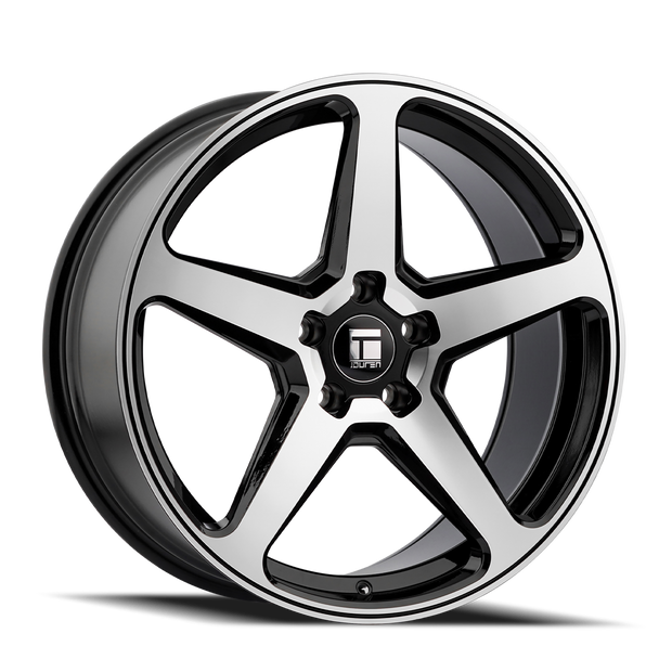 Touren Tf96 3296 Gloss Black Machined 20x9 5-112 35mm 66.6mm - 3296-2945MB35