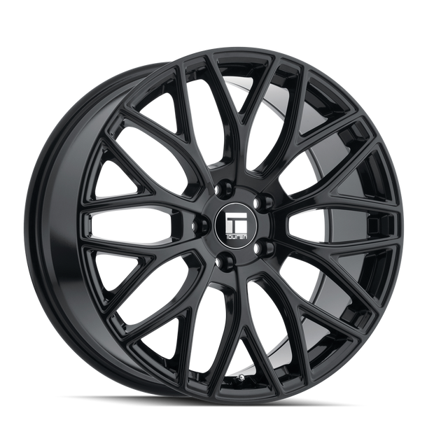 TOUREN TR76 3276 GLOSS BLACK 20X8.5 5-120 35MM 74.1MM - 3276-2812GB35