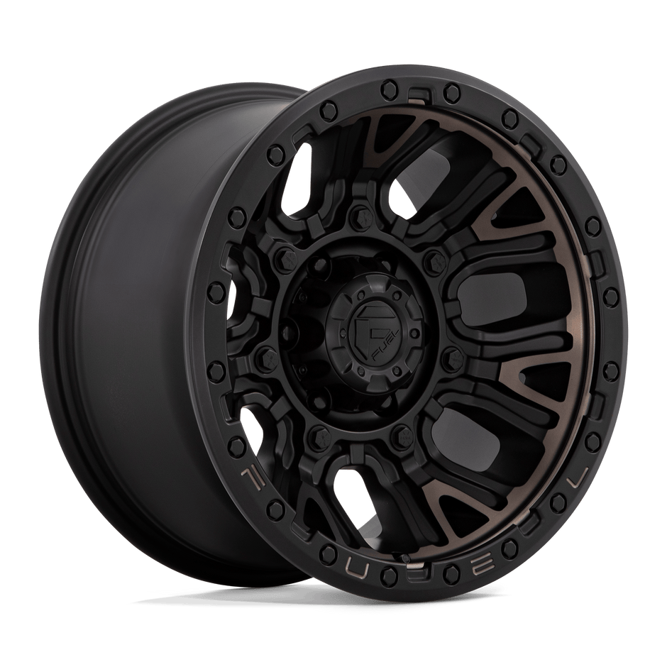 Fuel 1PC D824 Traction 17x9 6x139.7 M-BLK-DDT - D82417908445