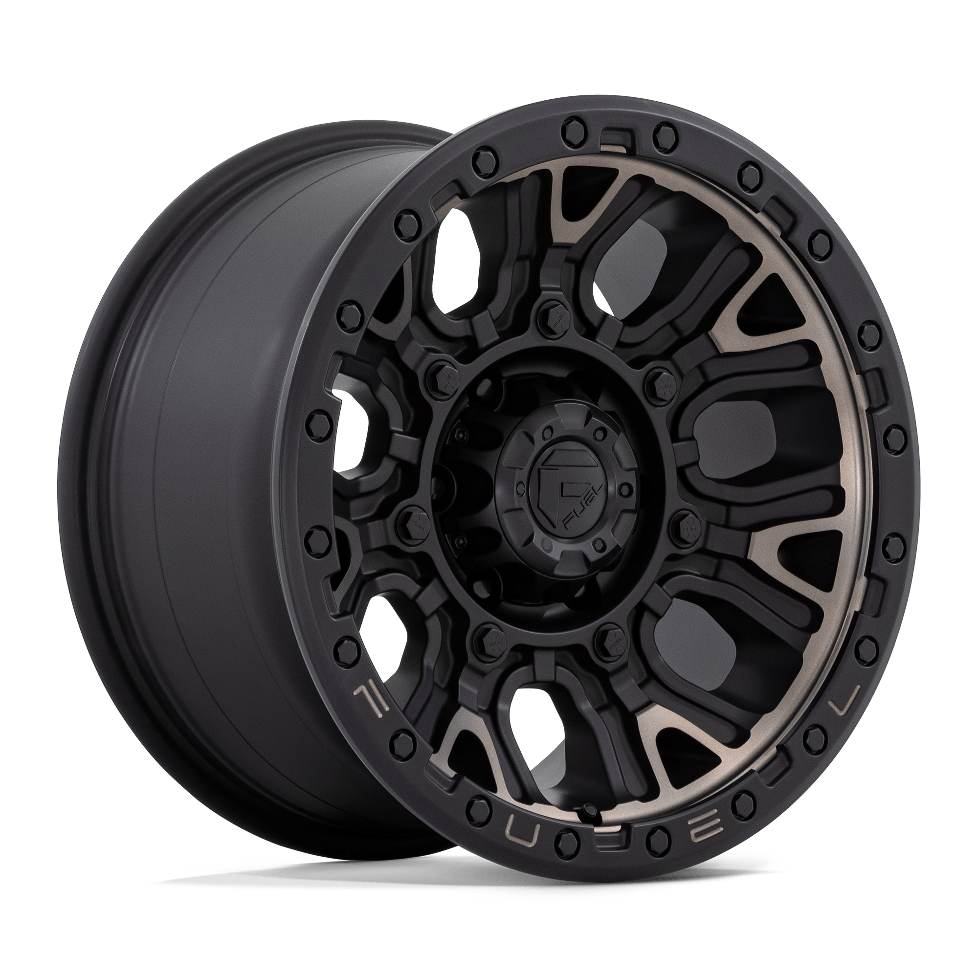 Fuel 1PC D824 Traction 17x9 6x139.7 M-BLK-DDT - D82417908450