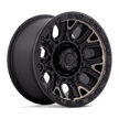 Fuel 1PC D824 Traction 17x9 6x139.7 M-BLK-DDT - D82417908450