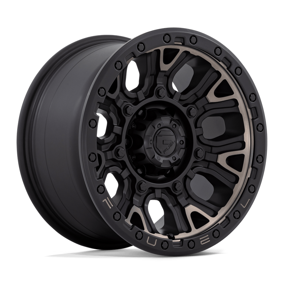 Fuel 1PC D824 Traction 17x9 6x135 M-BLK-DDT - D82417908950