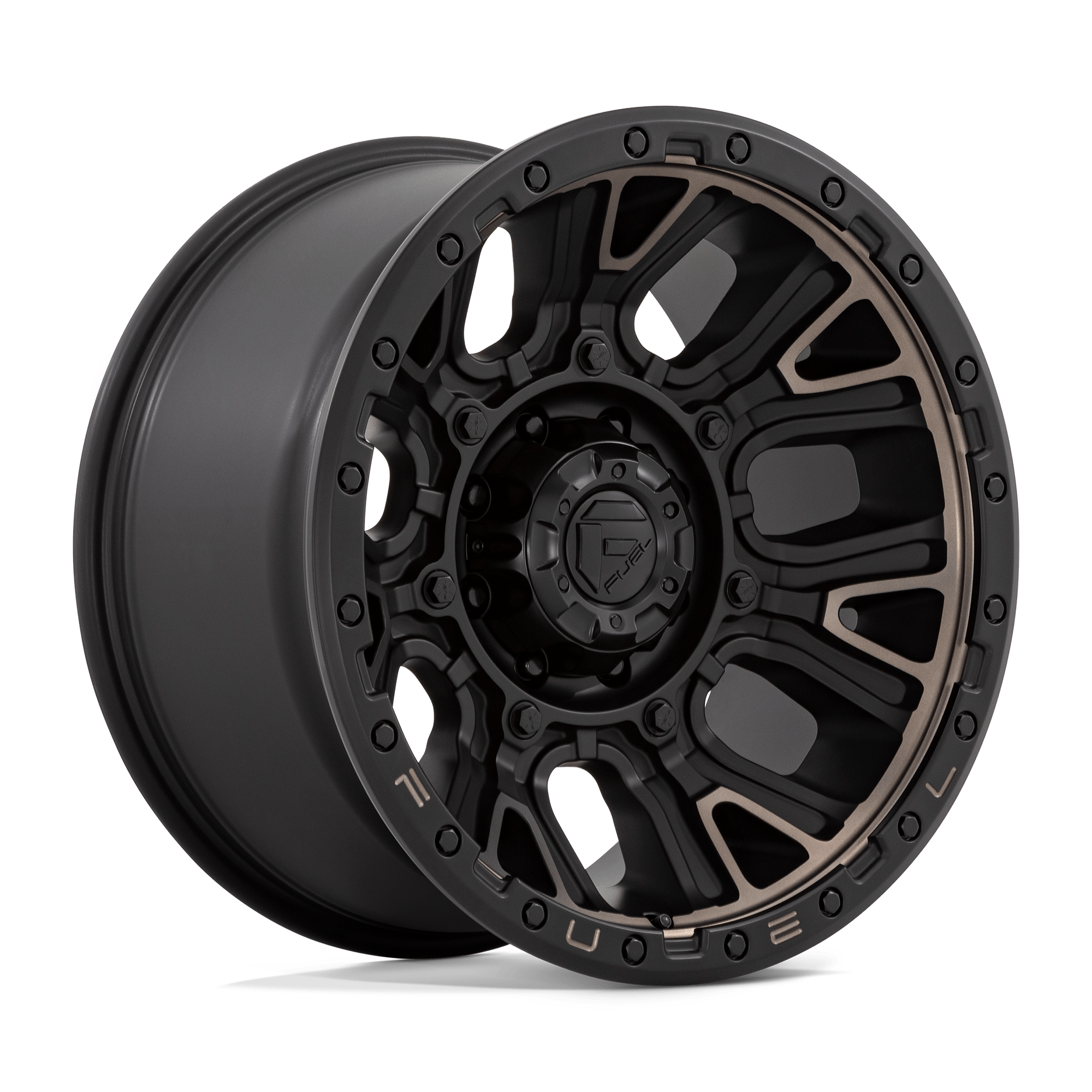 Fuel 1PC D824 Traction 20x10 8x180 M-BLK-DDT - D82420001847