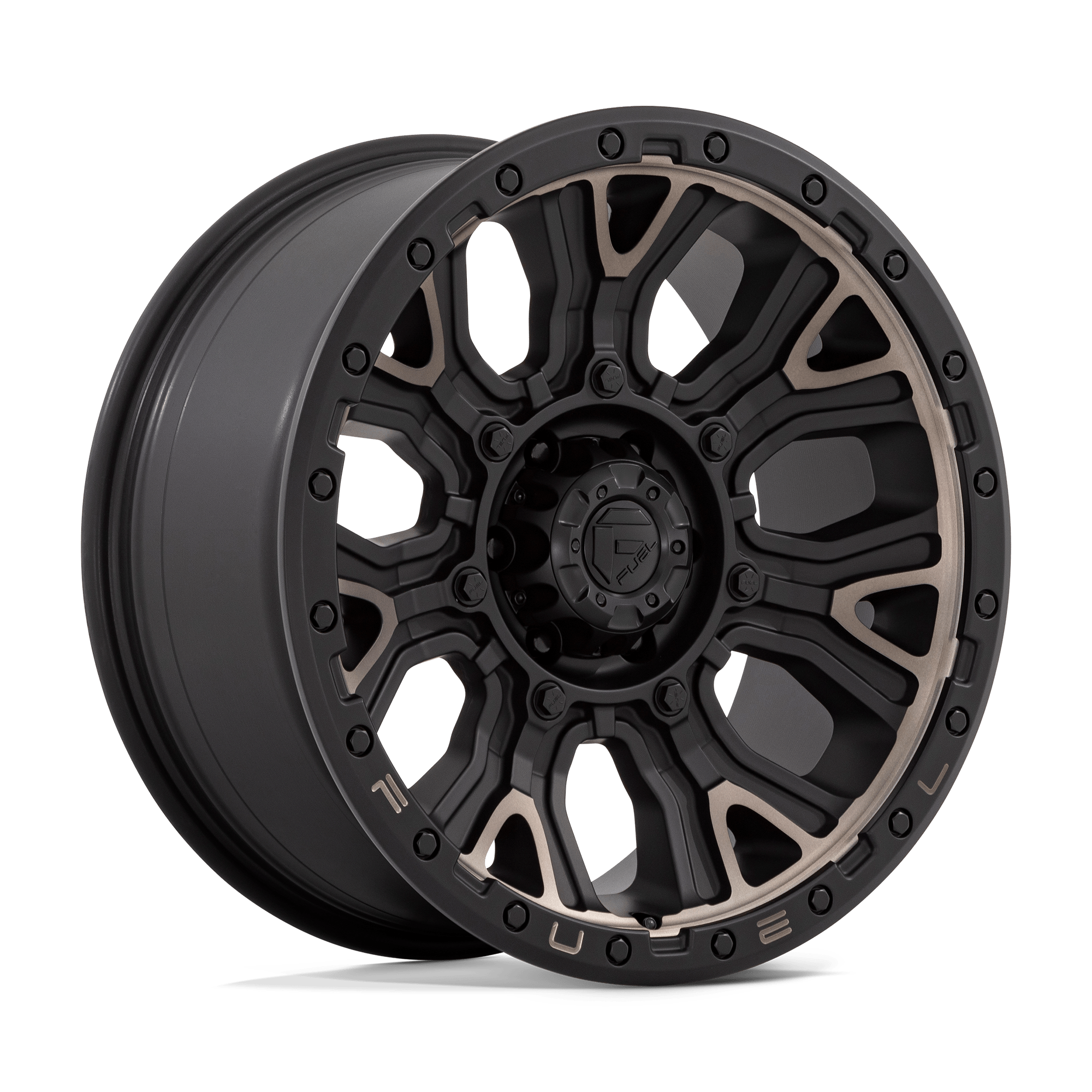 Fuel 1PC D824 Traction 20x9 6x135 M-BLK-DDT - D82420908950