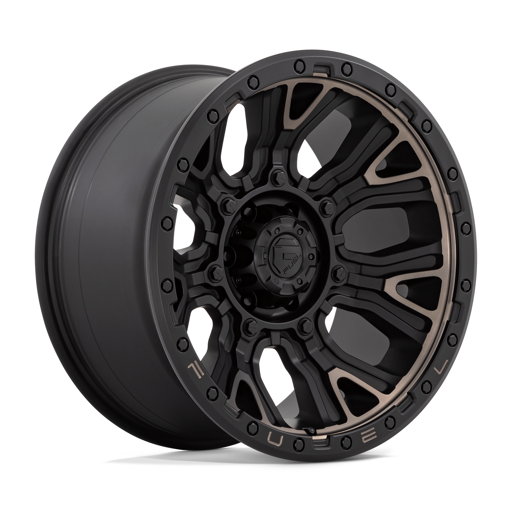 Fuel 1PC D824 Traction 20x10 6x139.7 M-BLK-DDT - D82420008447