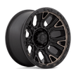 Fuel 1PC D824 Traction 20x10 6x139.7 M-BLK-DDT - D82420008447