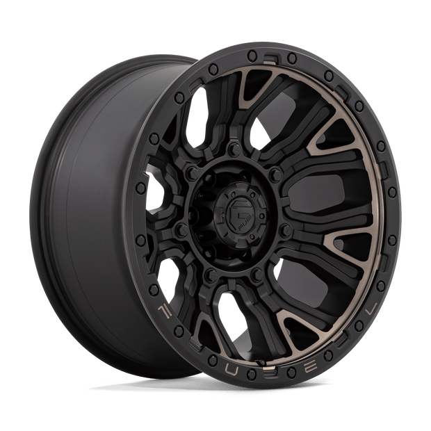 Fuel 1PC D824 Traction 20x10 6x139.7 M-BLK-DDT - D82420008447