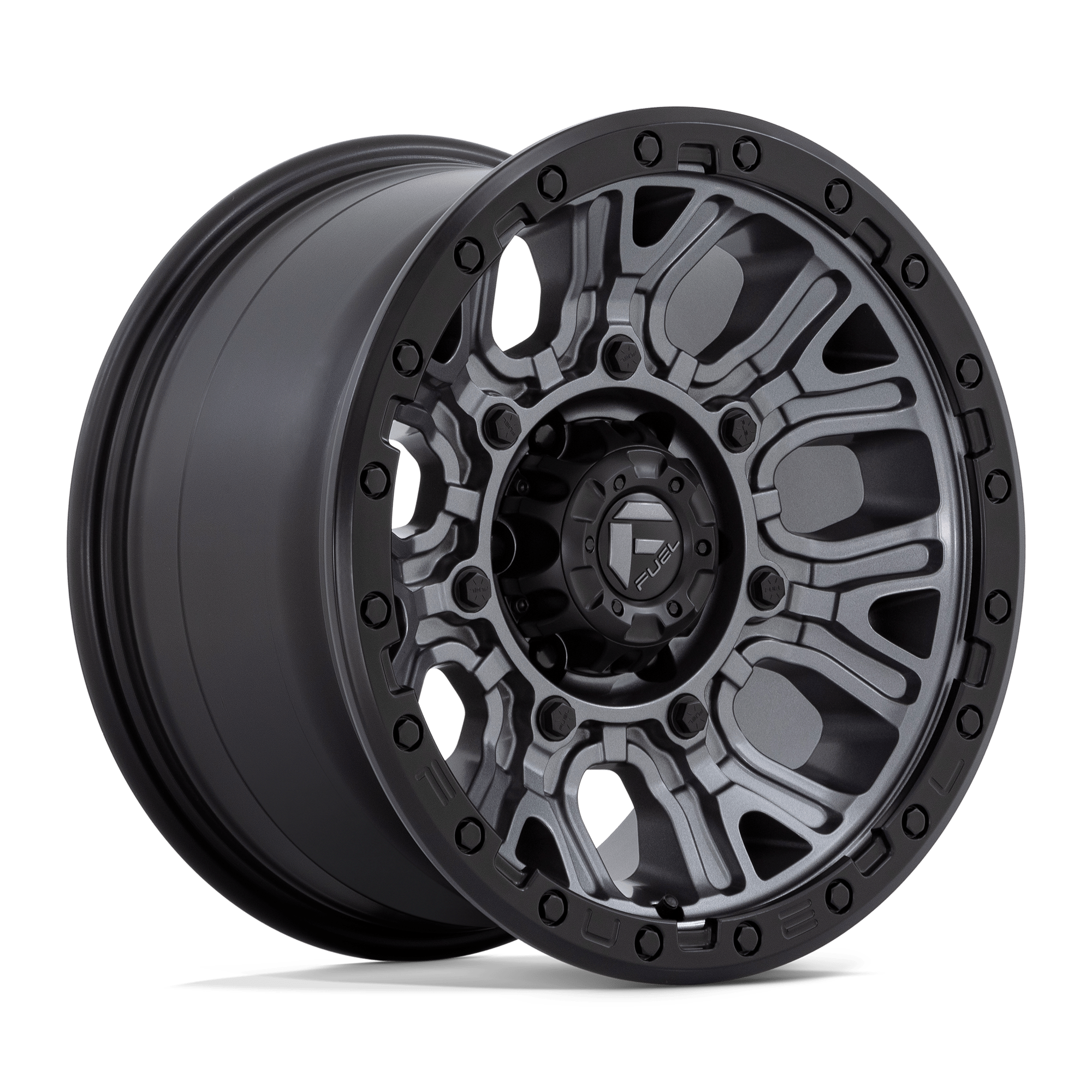 Fuel 1PC D825 Traction 17x9 6x139.7 M-GNMTL BLK-RG - D82517908450