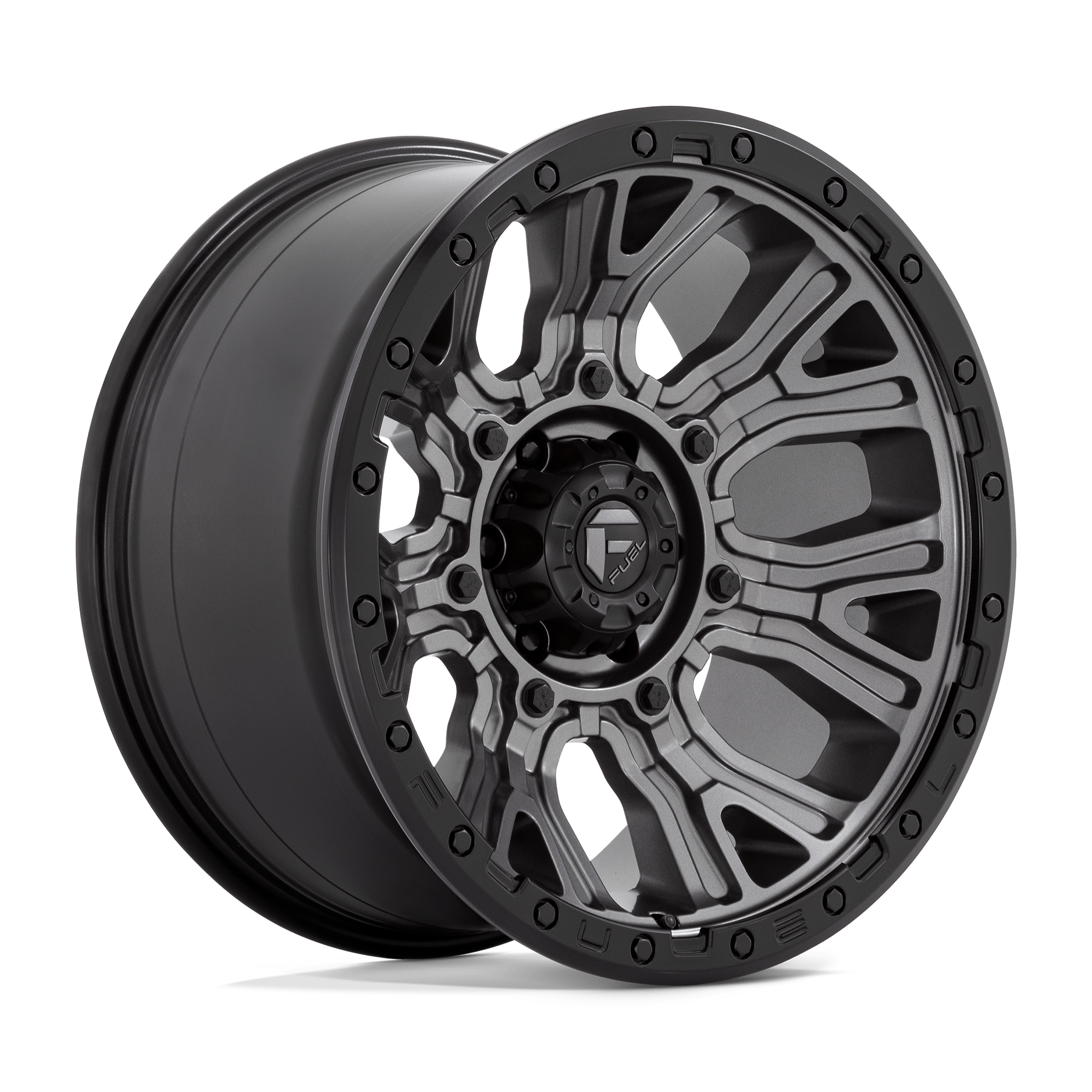 Fuel 1PC D825 Traction 20x10 6x139.7 M-GNMTL BLK-RG - D82520008447