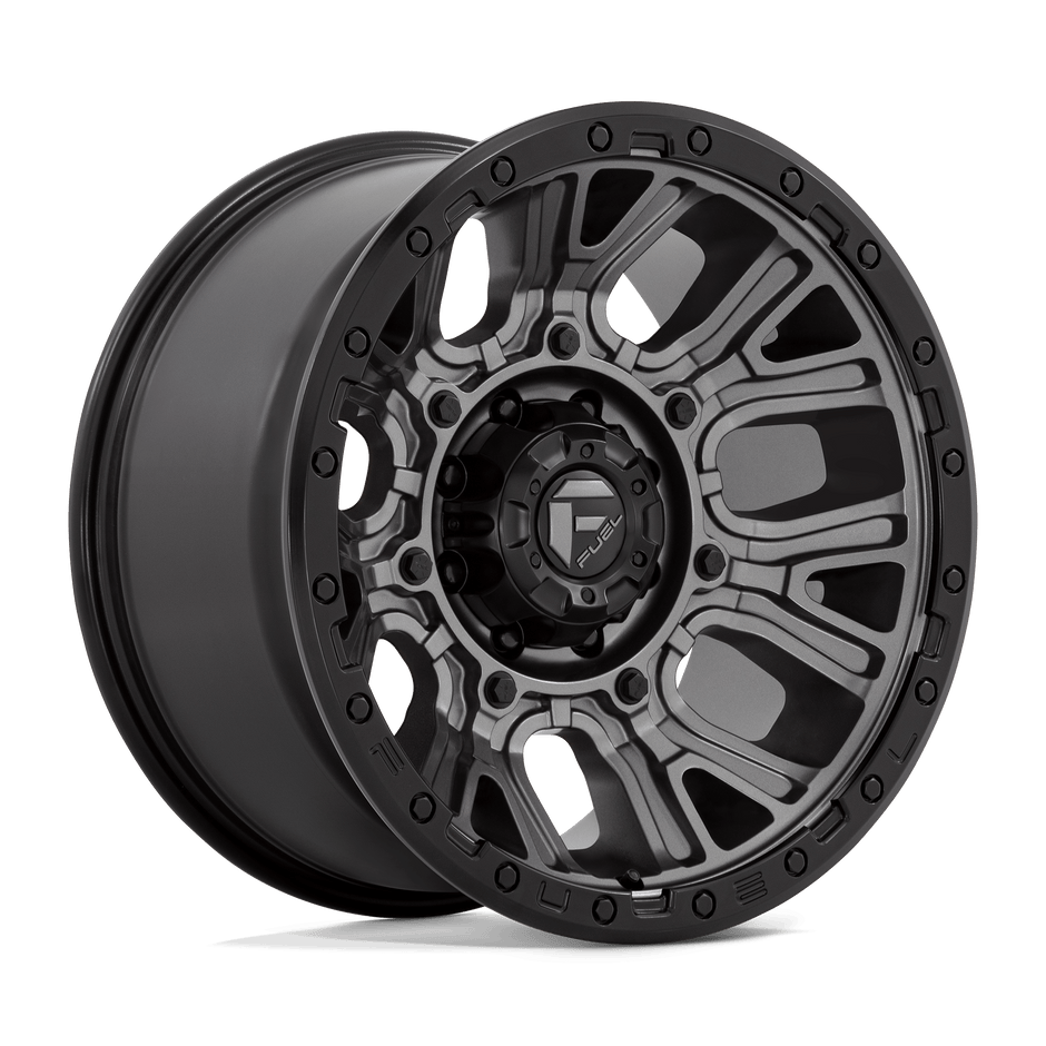 Fuel 1PC D825 Traction 20x10 8x165.1 M-GNMTL BLK-RG - D82520008247