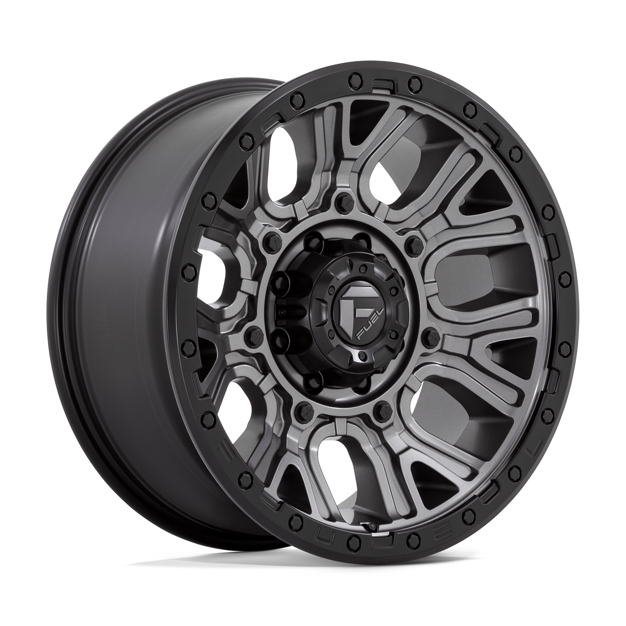Fuel 1PC D825 Traction 20x9 8x170 M-GNMTL BLK-RG - D82520901750