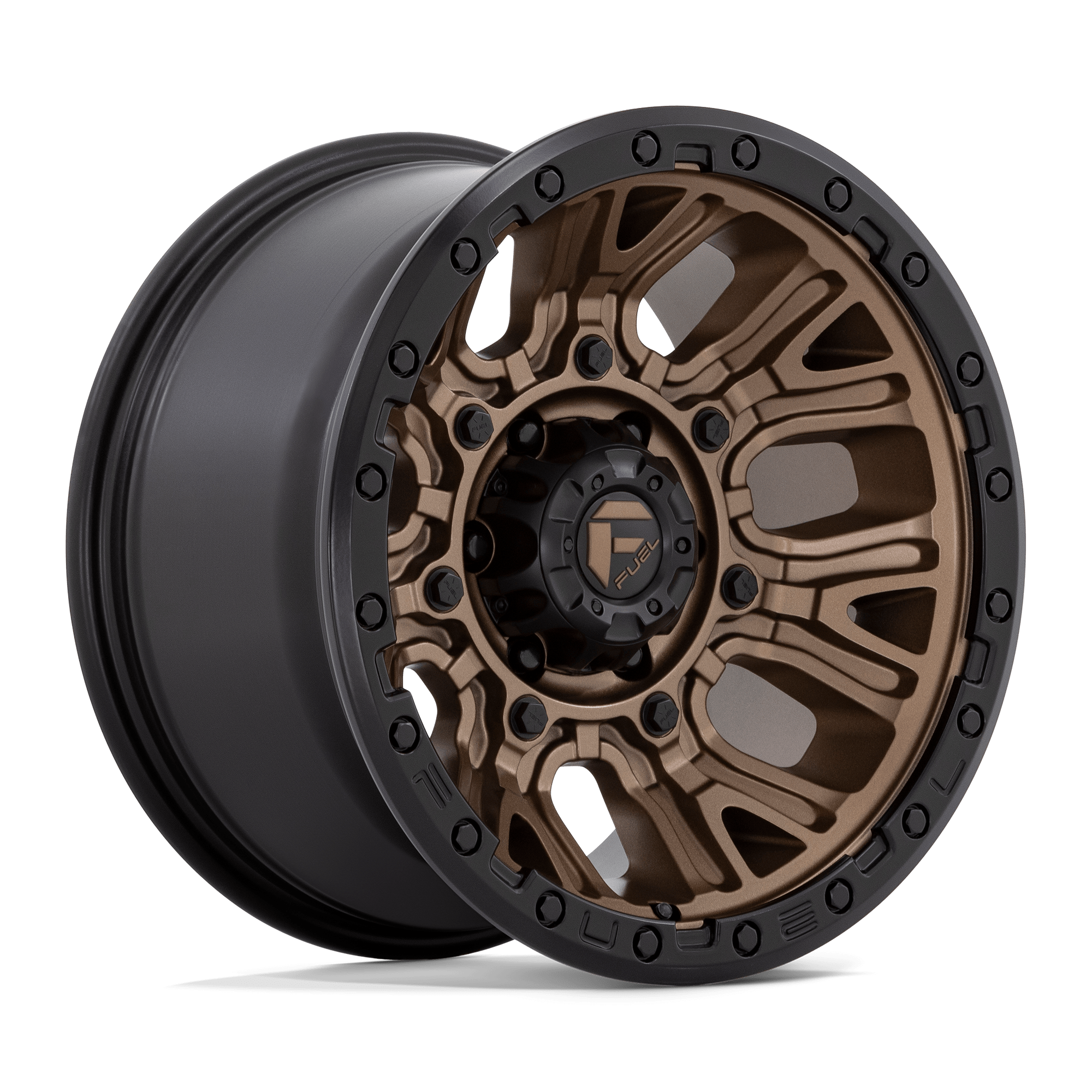 Fuel 1PC D826 Traction 17x9 5x127 M-BRZ BLK-RG - D82617907545