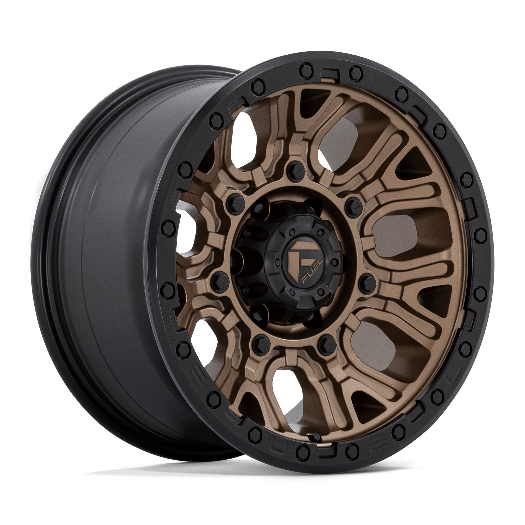 Fuel 1PC D826 Traction 17x9 6x139.7 M-BRZ BLK-RG - D82617908450
