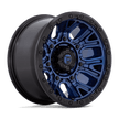 Fuel 1PC D827 Traction 17x9 5x127 DK-BLUE BLK-RG - D82717907550