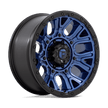 Fuel 1PC D827 Traction 20x9 8x180 DK-BLUE BLK-RG - D82720901850