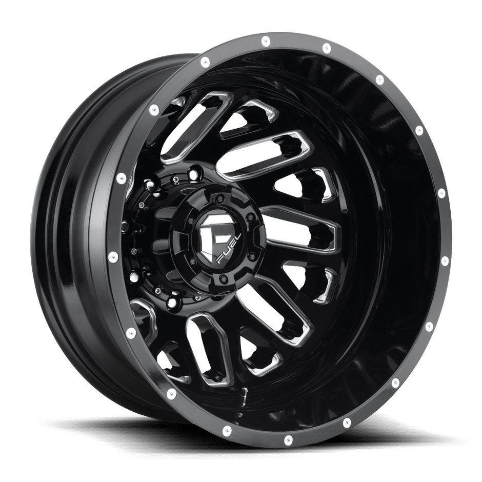 Fuel 1PC D581 Triton 20x8.25 8x200 GL-BLK-MIL - D58120829235