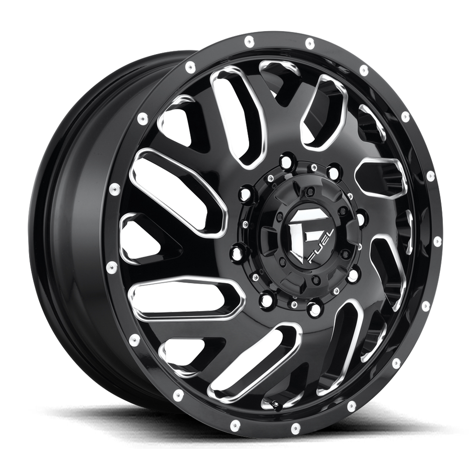Fuel 1PC D581 Triton 20x8.25 8x210 GL-BLK-MIL - D581208293
