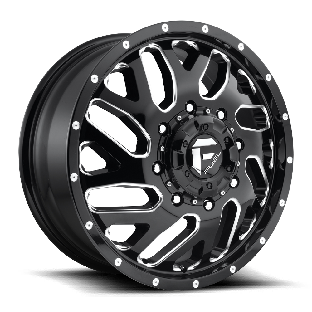 Fuel 1PC D581 Triton 22x8.25 8x200 GL-BLK-MIL - D581228292