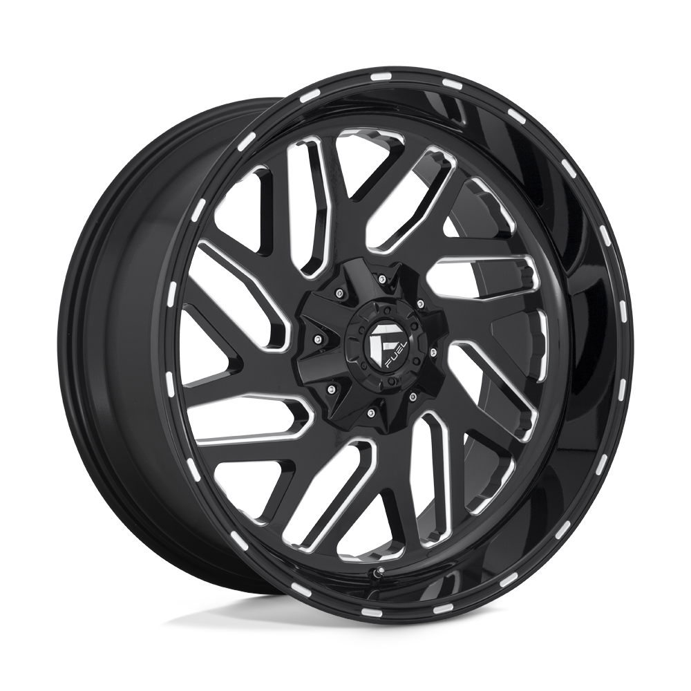 Fuel 1PC D581 Triton 22x10 6x135/6x139.7 GL-BLK-MIL - D58122009846
