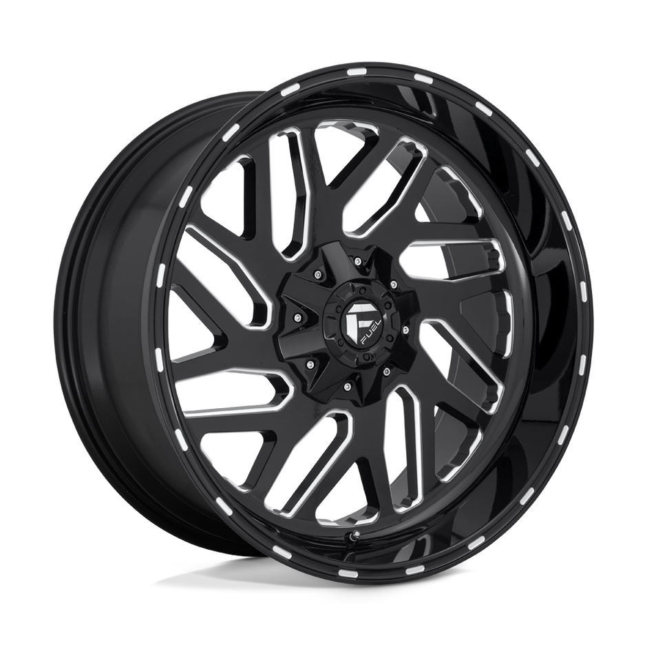 Fuel 1PC D581 Triton 22x10 6x135/6x139.7 GL-BLK-MIL - D58122009846
