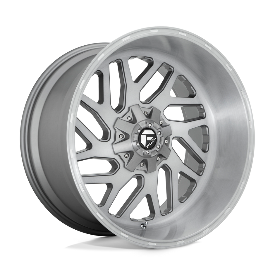 Fuel 1PC D715 Triton Platinum 20x10 5x114.3/5x127 BRSH-GNMTL-TTC - D71520002647