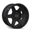 TUFFSTUFF ASCENT TS01 GLOSS BLACK 17X8.5 6-135 0MM 87.1MM