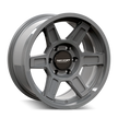 TUFFSTUFF ASCENT TS01 ALPHA GREY 17X8.5 6-139.7 0MM 106MM