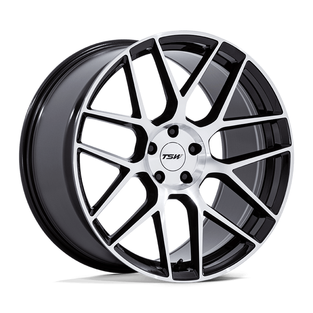 TSW TW002 Lasarthe 22x9 5x114.3 G-BLK-MCH - TW002BD22901238