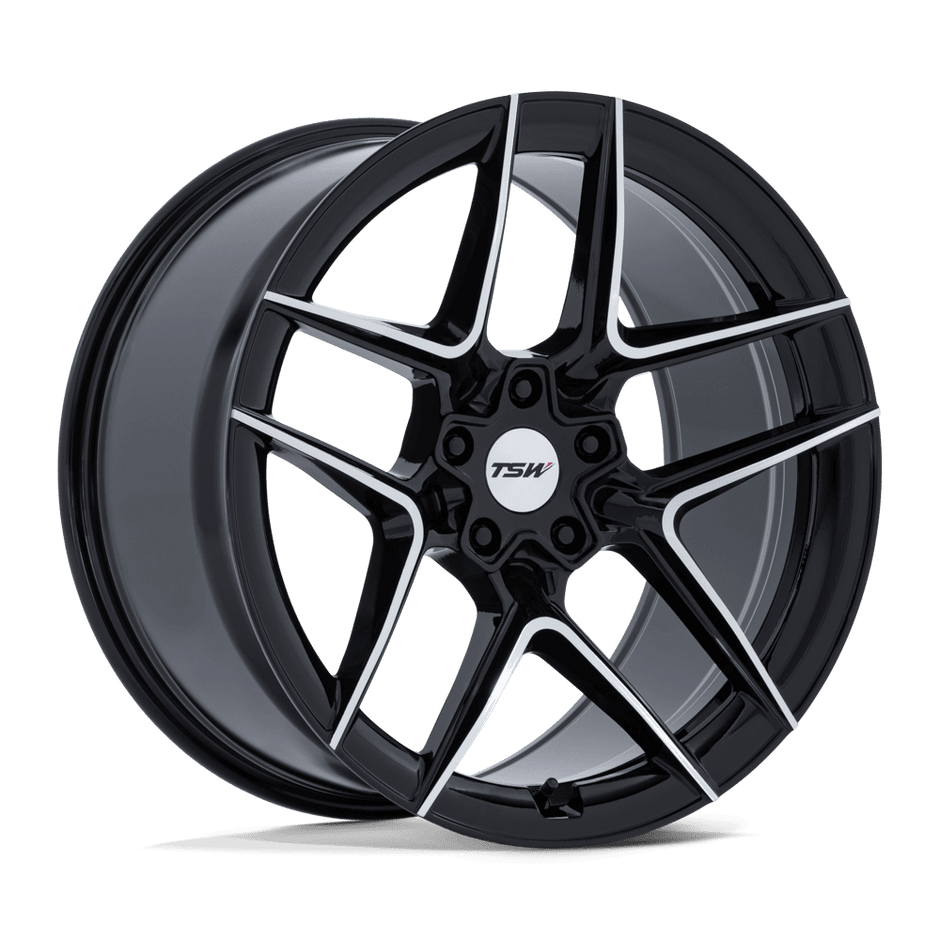 TSW TW008 Slipstream 19x10.5 5x114.3 G-BLK-MCH - TW008BD19051225