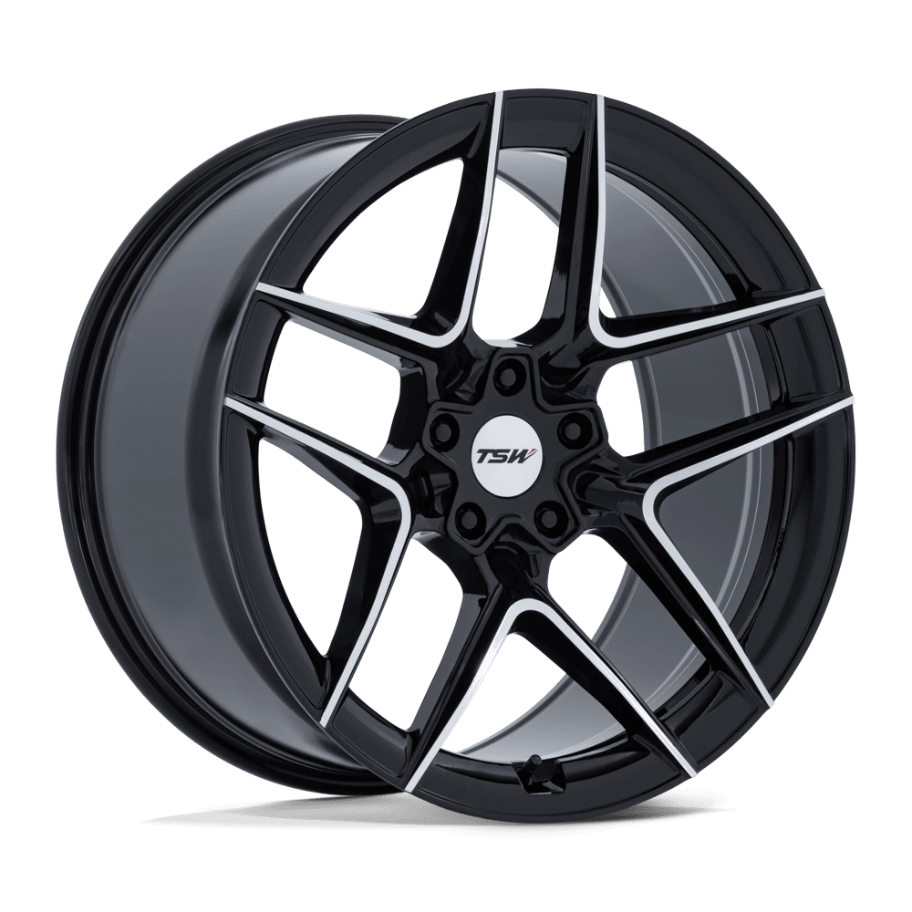 TSW TW008 Slipstream 19x9.5 5x112 G-BLK-MCH - TW008BD19955740